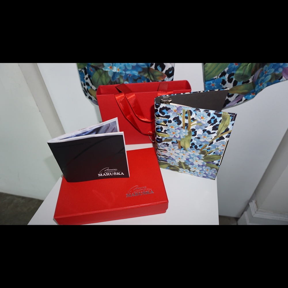 Brand New Silk Scarf and matching Notebook